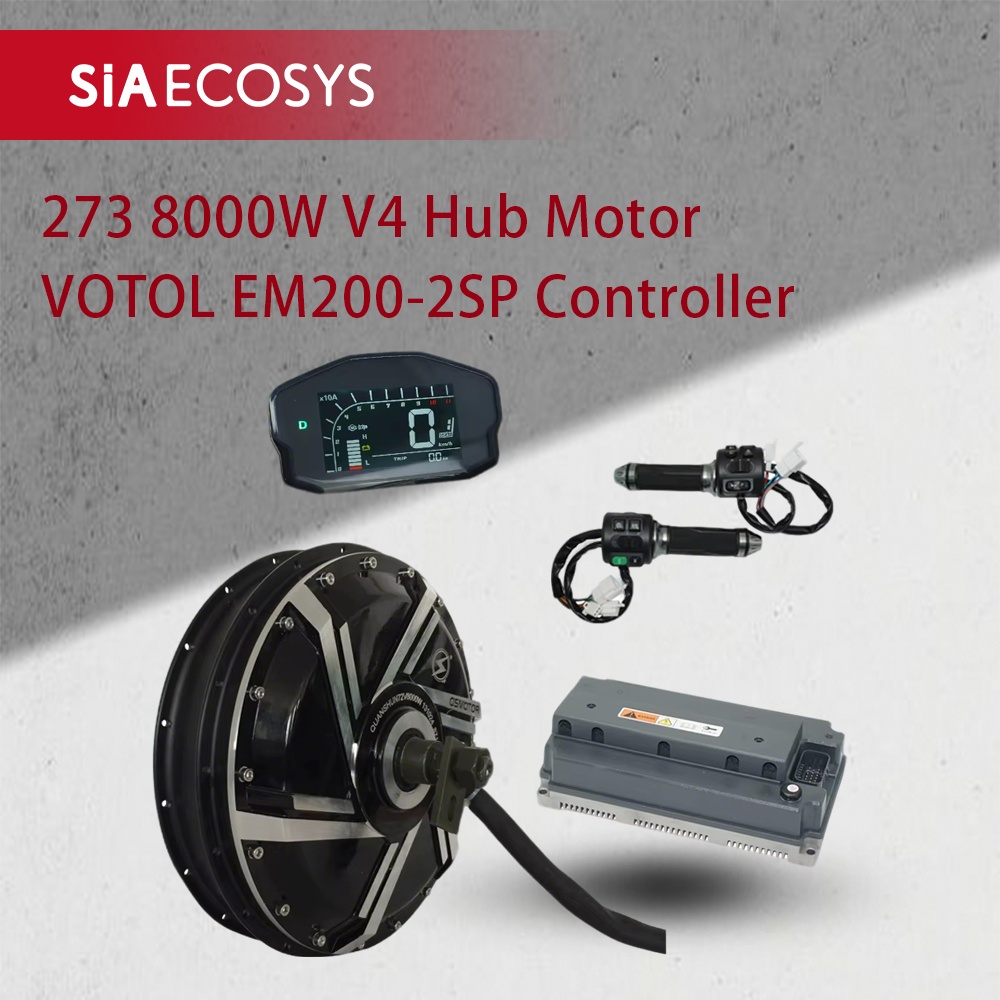Qs273 Hub Motor 8000W 72V - QSMOTOR QS273 8000 Вт Мощный высокоскоростной