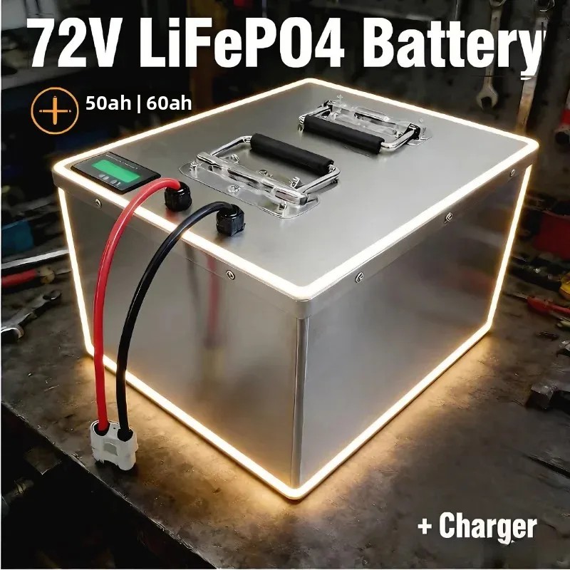 72V 60Ah Lifepo4 Battery Pack - 72 В, 50 Ач, 50 Ач,