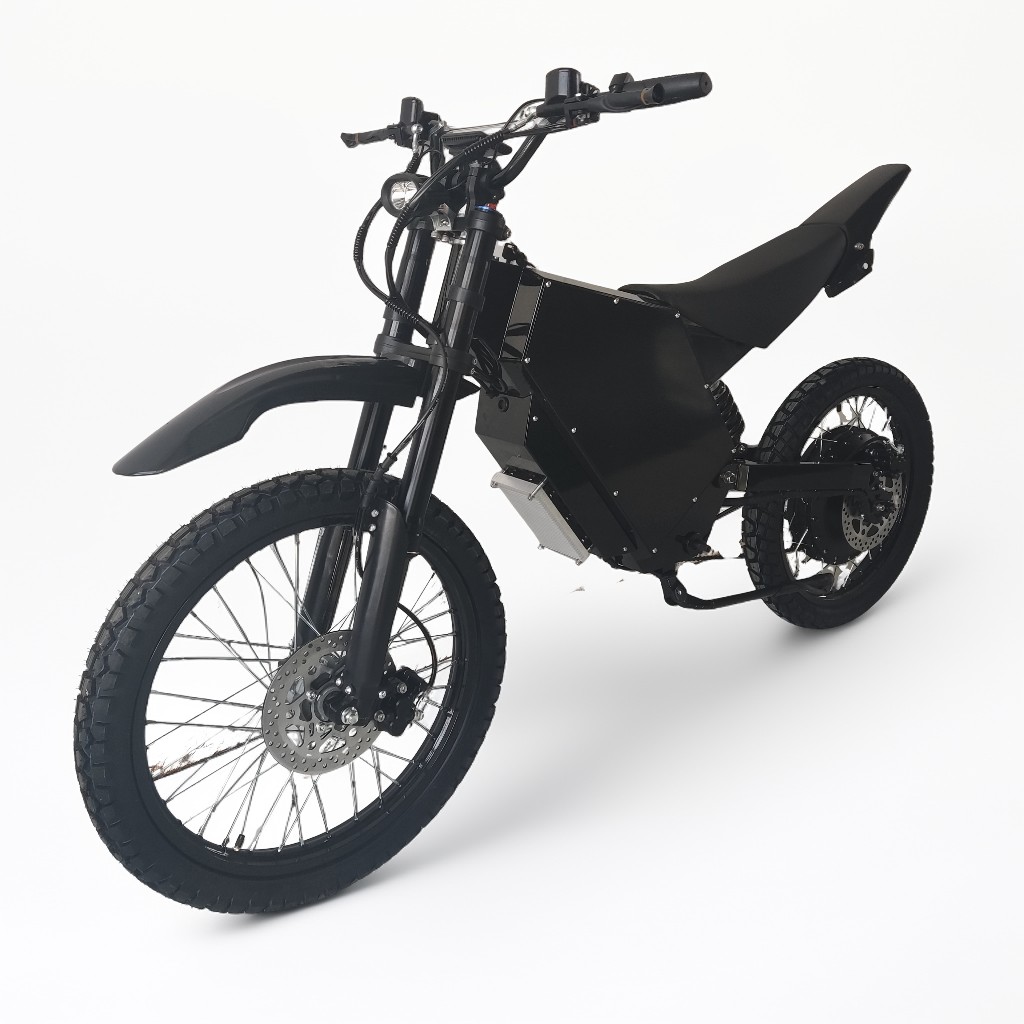 Быстрый электрический мотоцикл – обзор и цена 72V 12000W Electric Dirt Bike