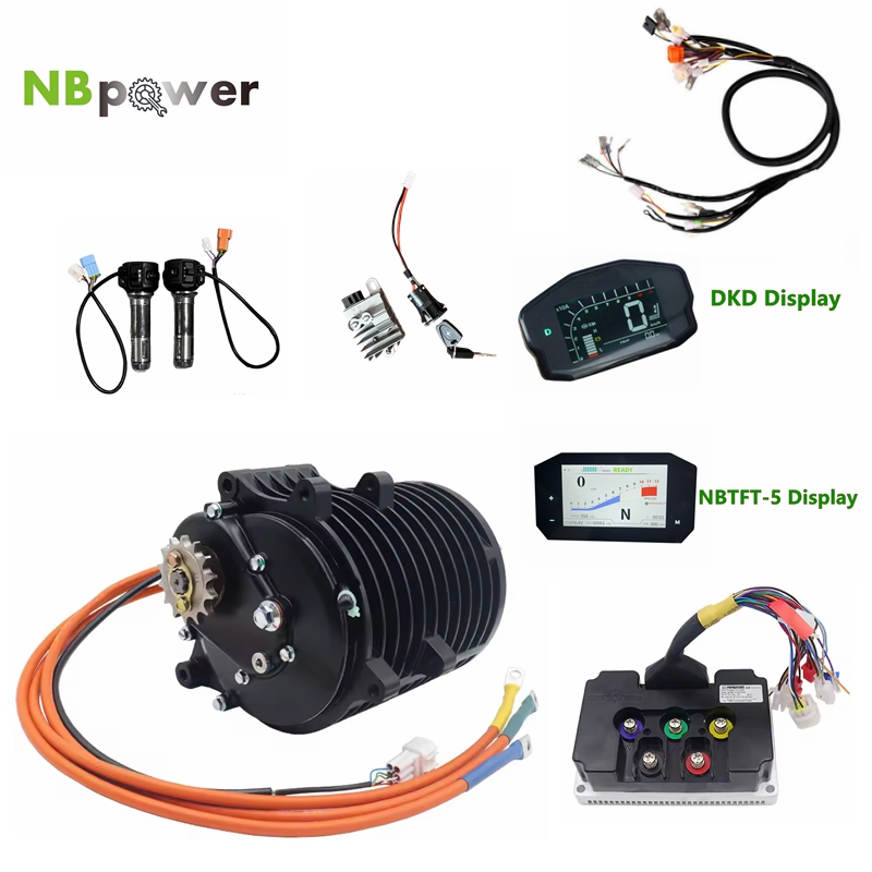 QS138 70H V3 3000 Вт двигатель – обзор и цена Mid Drive Motor Kit 72V 3000W