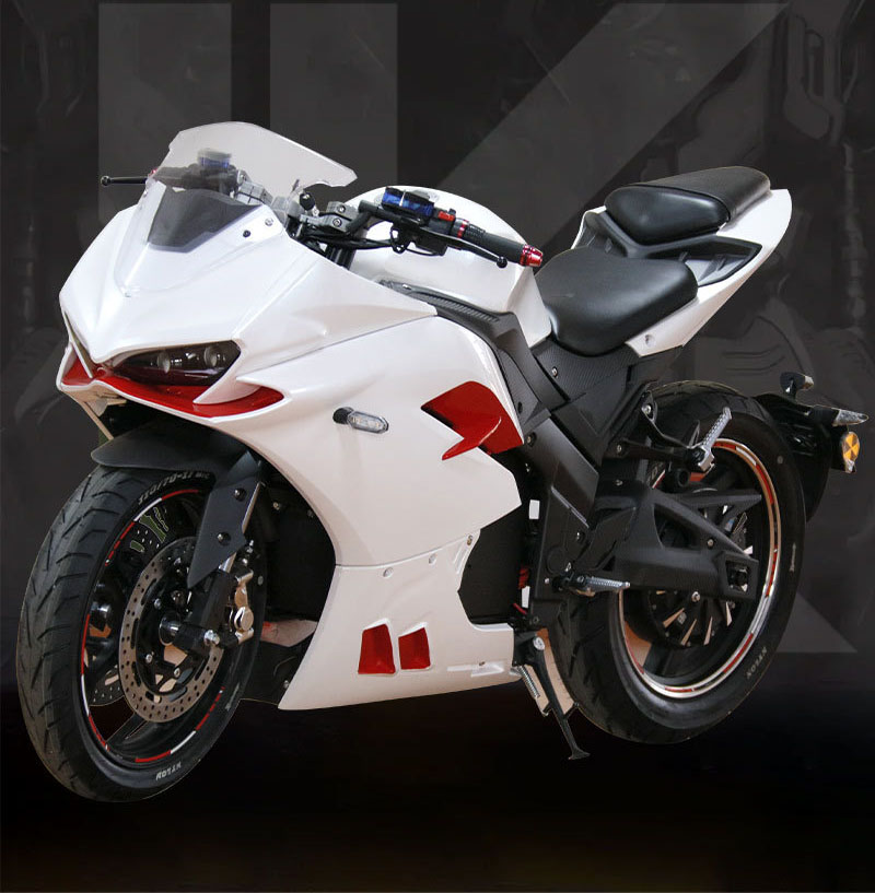 Высокоскоростной мотоцикл-мопе – обзор и цена 72V 5000W Electric Motorcycle