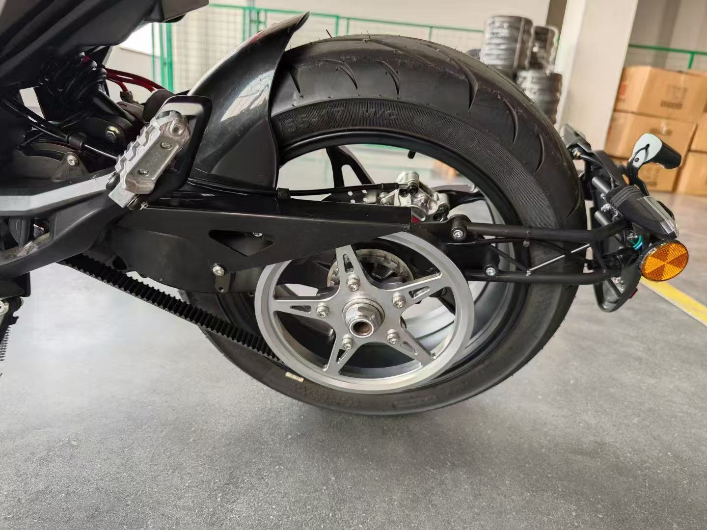 Новейший электрический мотоцик – обзор и цена 72V 5000W Electric Motorcycle