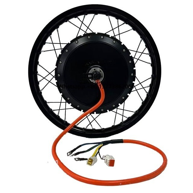 Высокоскоростной мотор-колесо  – обзор и цена Electric Motorcycle Conversion Kit 72V