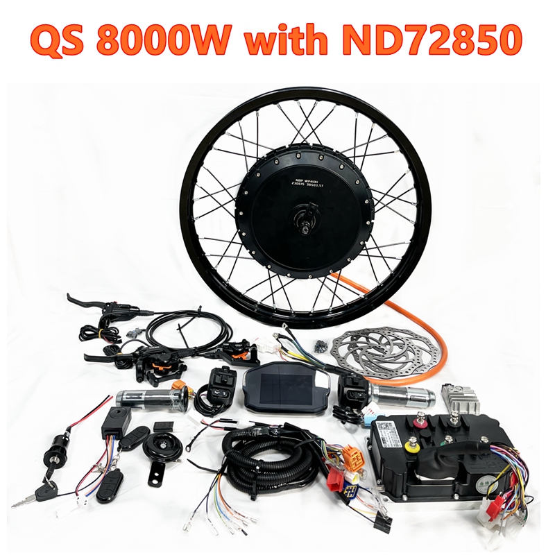 Комплект бесщеточного мотор-ко – обзор и цена Qs273 Hub Motor 8000W 72V
